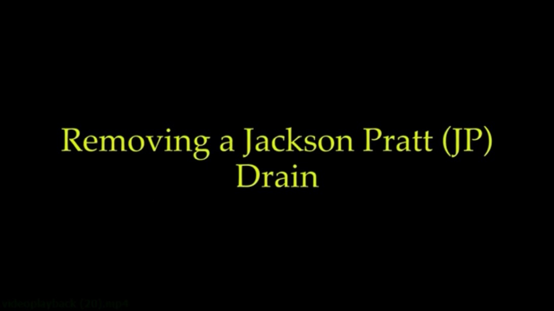 removing a JP drain