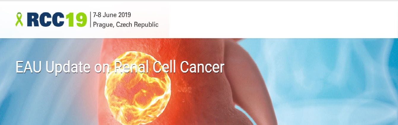 EAU update on renal cell cance(RCC19) will be held at 7-8 june 2019 in Prgue 