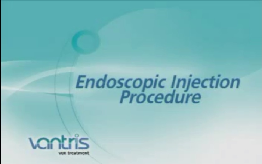endoscopic injection of vantris
