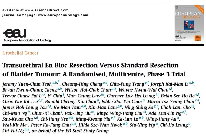 Transurethral En Bloc Resection Versus Standard Resection of Bladder Tumour