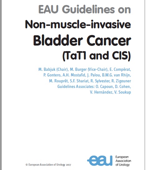 EAU Guidelines: Non-muscle-invasive Bladder Cancer (TaT1 and CIS)