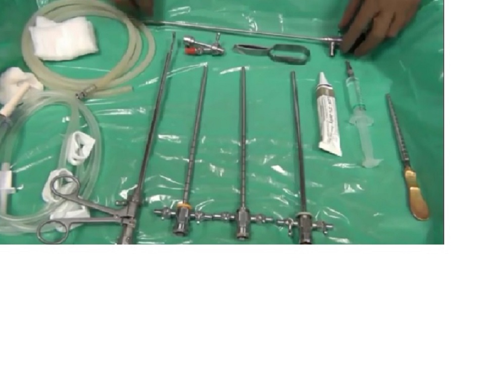 cystoscopy How to set up components